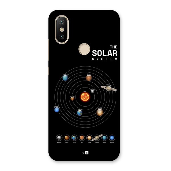 The Solar System Back Case for Mi A2