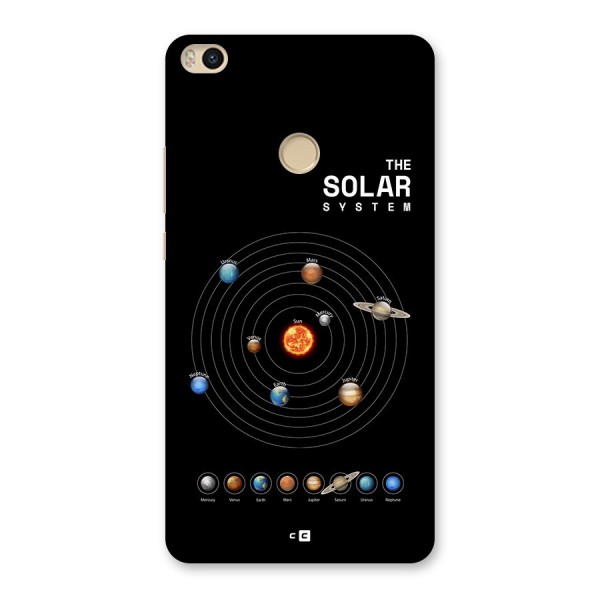 The Solar System Back Case for Mi Max 2