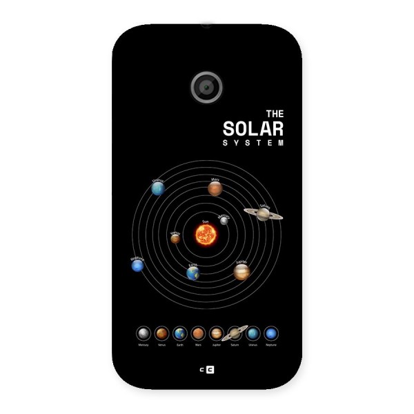 The Solar System Back Case for Moto E