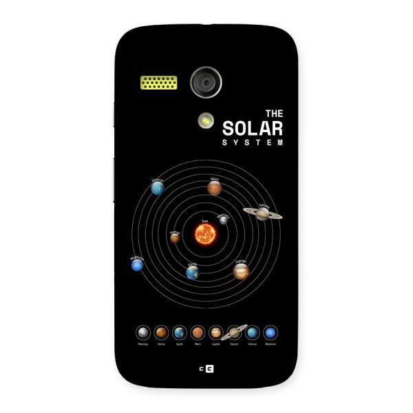 The Solar System Back Case for Moto G