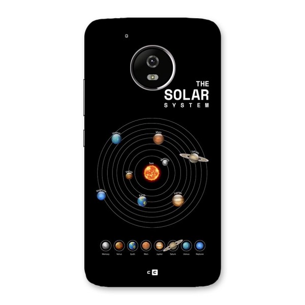 The Solar System Back Case for Moto G5