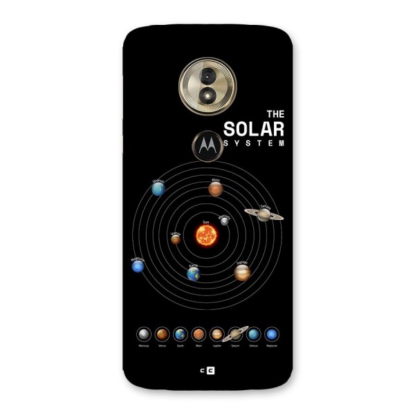 The Solar System Back Case for Moto G6 Play