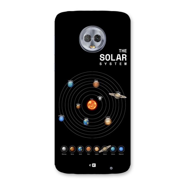 The Solar System Back Case for Moto G6 Plus