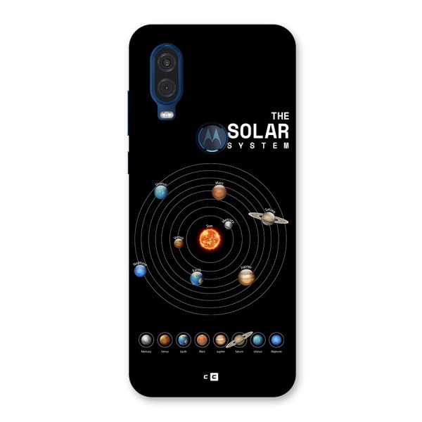 The Solar System Back Case for Motorola One Vision