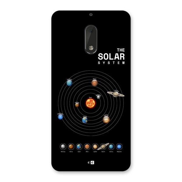 The Solar System Back Case for Nokia 6