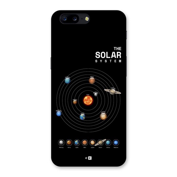 The Solar System Back Case for OnePlus 5