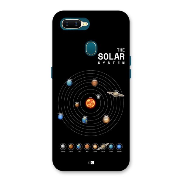 The Solar System Back Case for Oppo A12