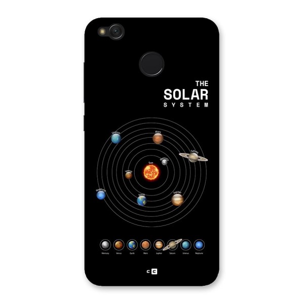 The Solar System Back Case for Redmi 4