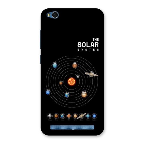 The Solar System Back Case for Redmi 5A