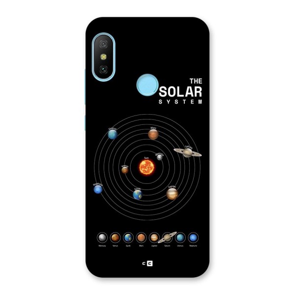 The Solar System Back Case for Redmi 6 Pro