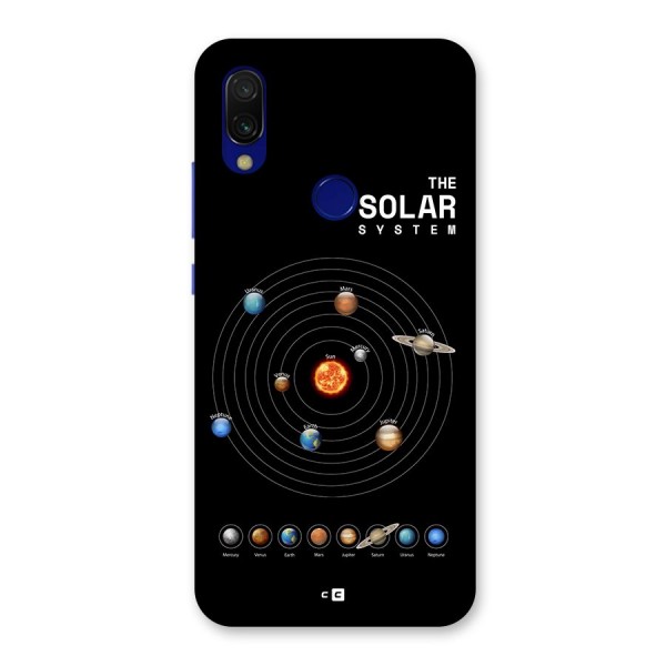 The Solar System Back Case for Redmi 7