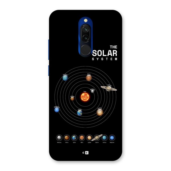 The Solar System Back Case for Redmi 8