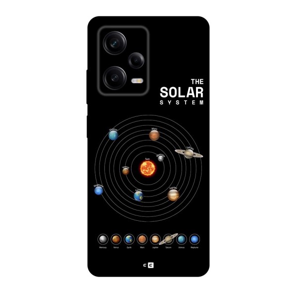 The Solar System Back Case for Redmi Note 12 Pro