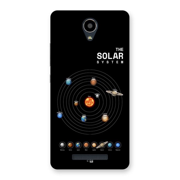 The Solar System Back Case for Redmi Note 2