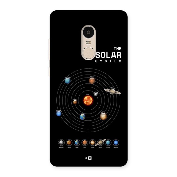 The Solar System Back Case for Redmi Note 4