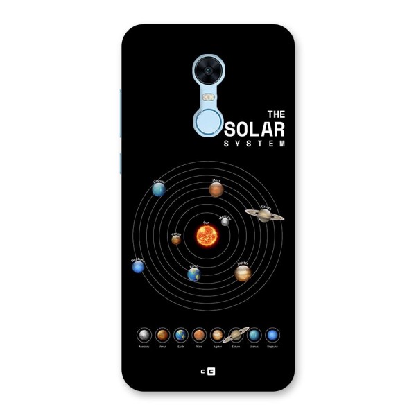 The Solar System Back Case for Redmi Note 5