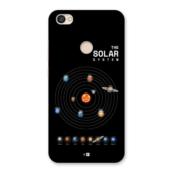 The Solar System Back Case for Redmi Y1 2017