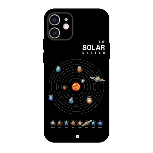 The Solar System Back Case for iPhone 12