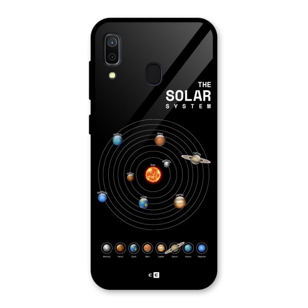 The Solar System Glass Back Case for Galaxy A30