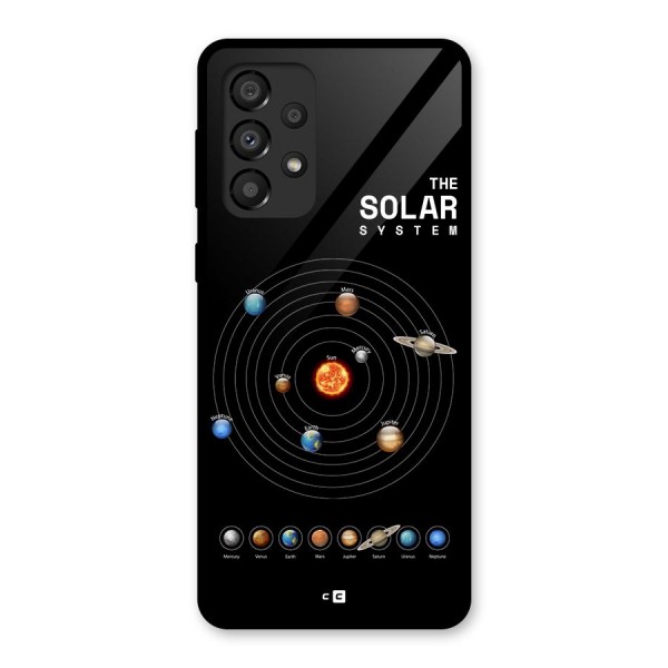 The Solar System Glass Back Case for Galaxy A33 5G