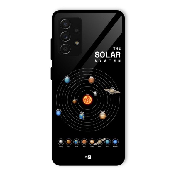 The Solar System Glass Back Case for Galaxy A53 5G