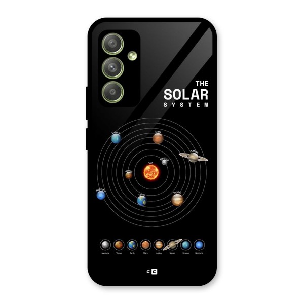 The Solar System Glass Back Case for Galaxy A54