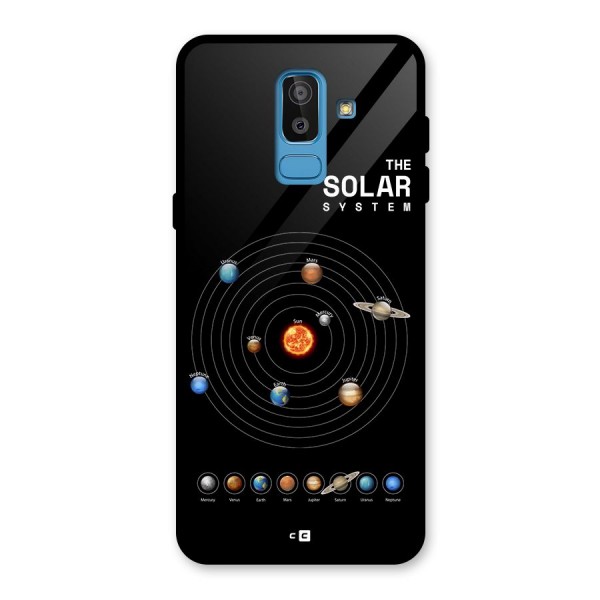 The Solar System Glass Back Case for Galaxy J8