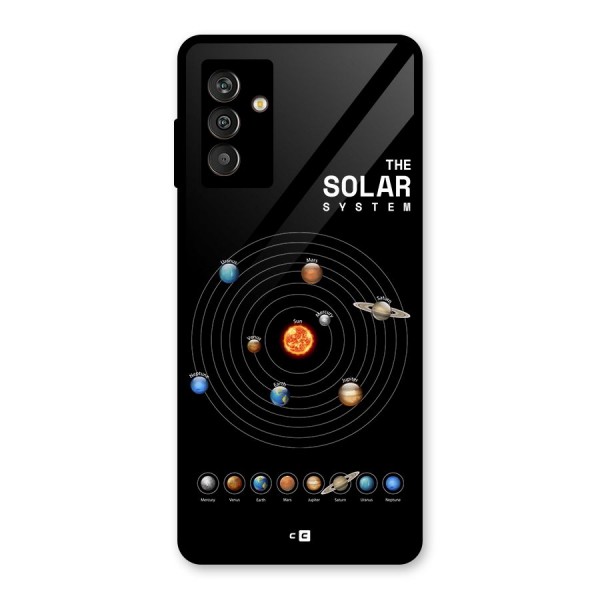 The Solar System Glass Back Case for Galaxy M13