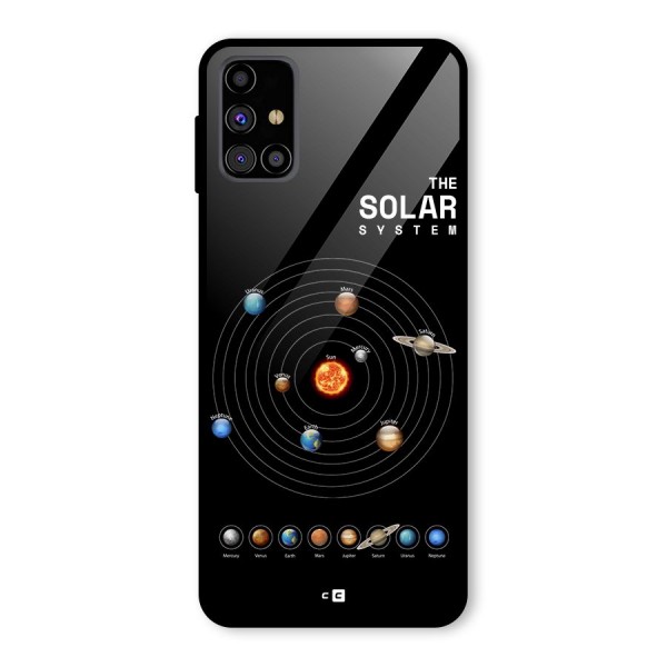 The Solar System Glass Back Case for Galaxy M31s