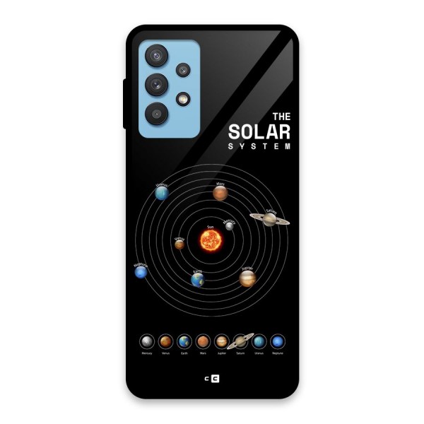 The Solar System Glass Back Case for Galaxy M32 5G