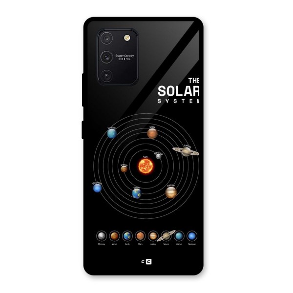 The Solar System Glass Back Case for Galaxy S10 Lite