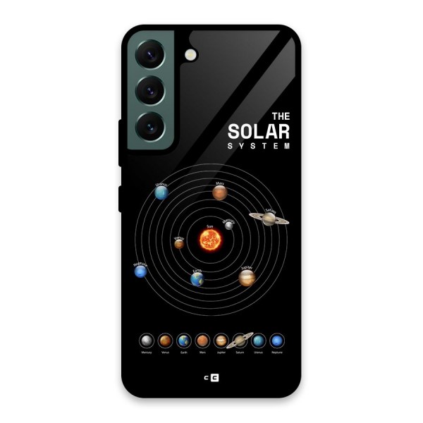 The Solar System Glass Back Case for Galaxy S22 5G