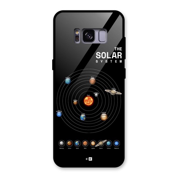 The Solar System Glass Back Case for Galaxy S8