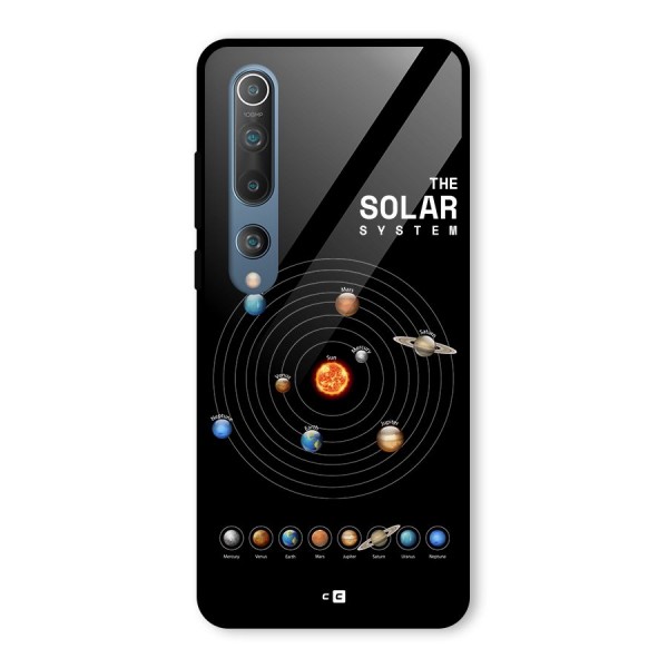 The Solar System Glass Back Case for Mi 10