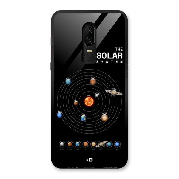 The Solar System Glass Back Case for OnePlus 6