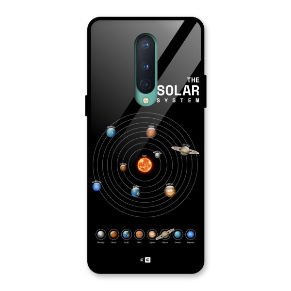 The Solar System Glass Back Case for OnePlus 8