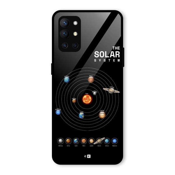 The Solar System Glass Back Case for OnePlus 9R