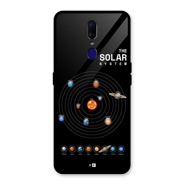 The Solar System Glass Back Case for Oppo F11