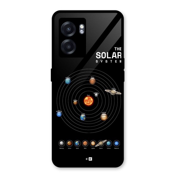 The Solar System Glass Back Case for Oppo K10 (5G)