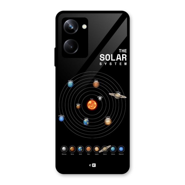 The Solar System Glass Back Case for Realme 10 Pro