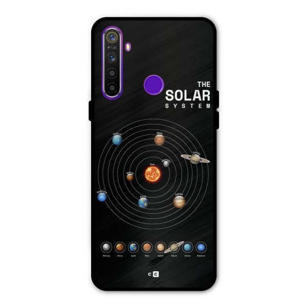 The Solar System Glass Back Case for Realme 5s