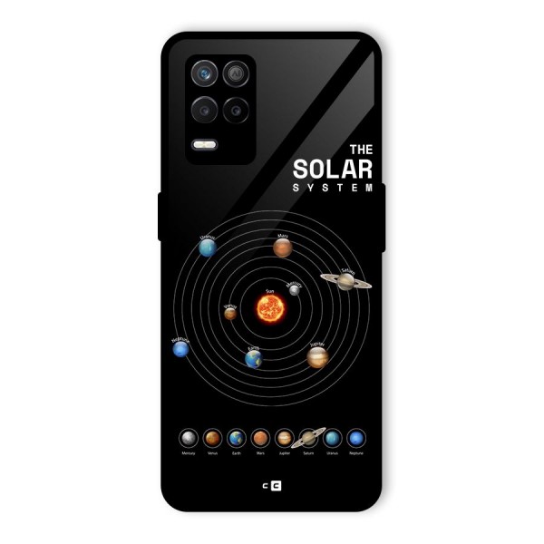 The Solar System Glass Back Case for Realme 8s 5G