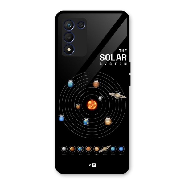 The Solar System Glass Back Case for Realme 9 5G Speed