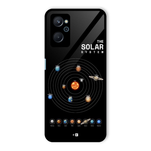 The Solar System Glass Back Case for Realme 9i