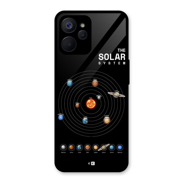 The Solar System Glass Back Case for Realme 9i 5G