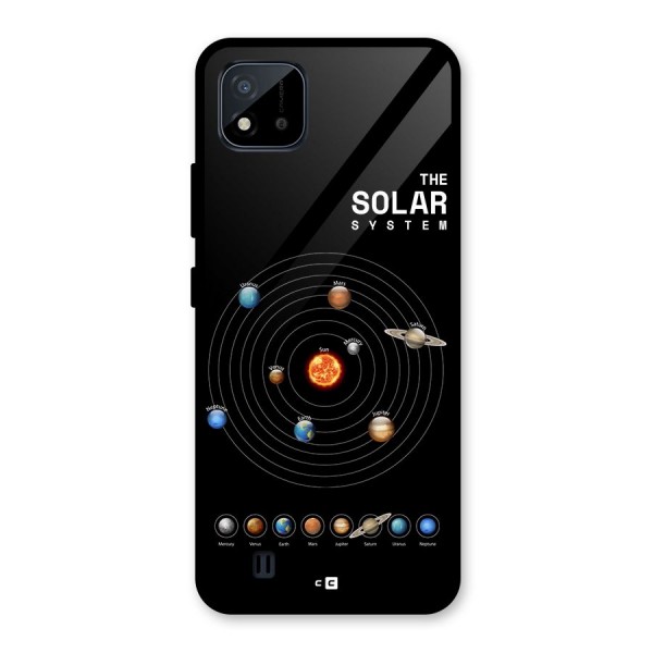 The Solar System Glass Back Case for Realme C11 2021