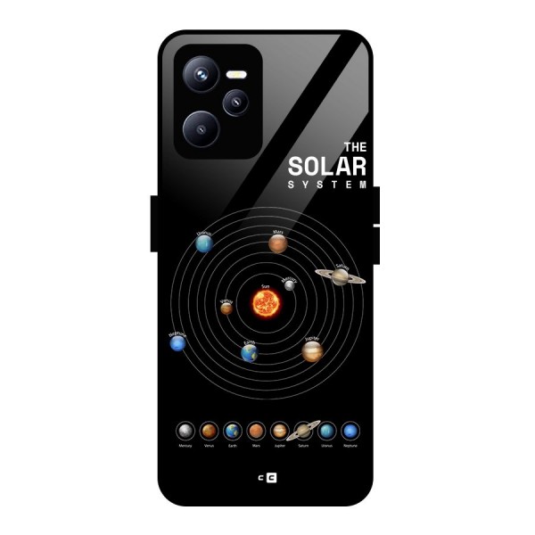 The Solar System Glass Back Case for Realme C35