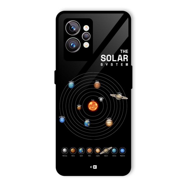 The Solar System Glass Back Case for Realme GT2 Pro