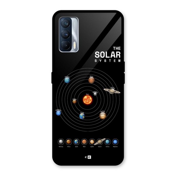 The Solar System Glass Back Case for Realme X7