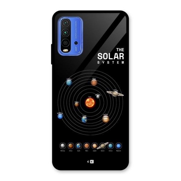 The Solar System Glass Back Case for Redmi 9 Power